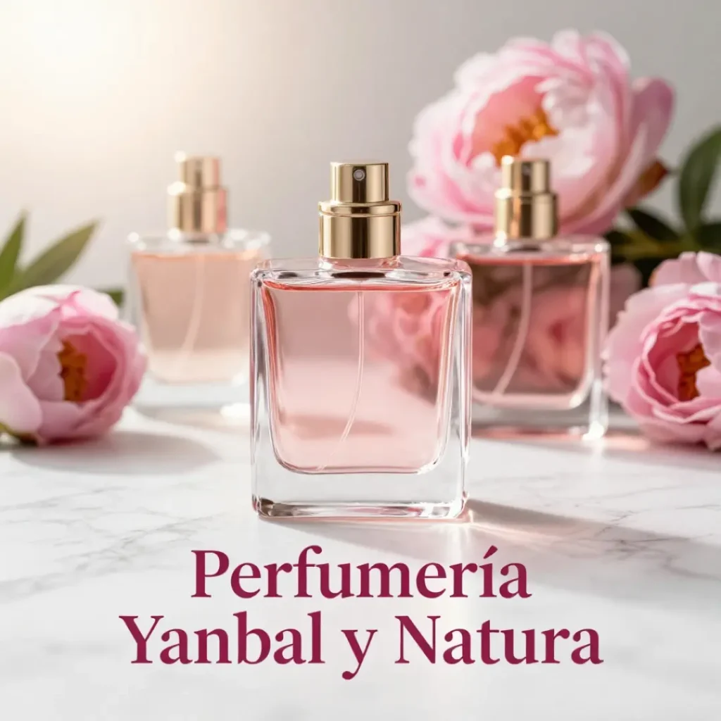 Perfumería Yanbal y Natura - fragancias para tienda Doris Marles