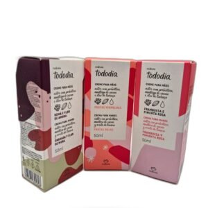 Tres cajas de Crema para Manos Natura Tododia de 50ml en distintos aromas frutales